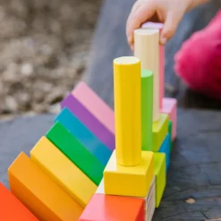 Træklodser - Regnbue, 45 Dele