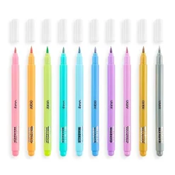 Tuschpenne - Metallic, 10 Stk