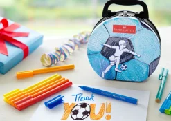 Tusser - Connector I Kuffert M. Fodbold, 33 Stk