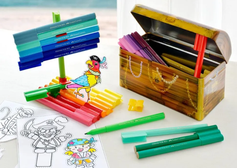 Tusser - Connector I Skattekiste, 33 Stk