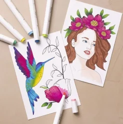 Twin Markers, 12 Stk