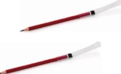 Tygge Top Til Blyant - Saet M. 3 Stk.