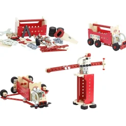 Vaerktojskasse Af Trae, 72 Dele