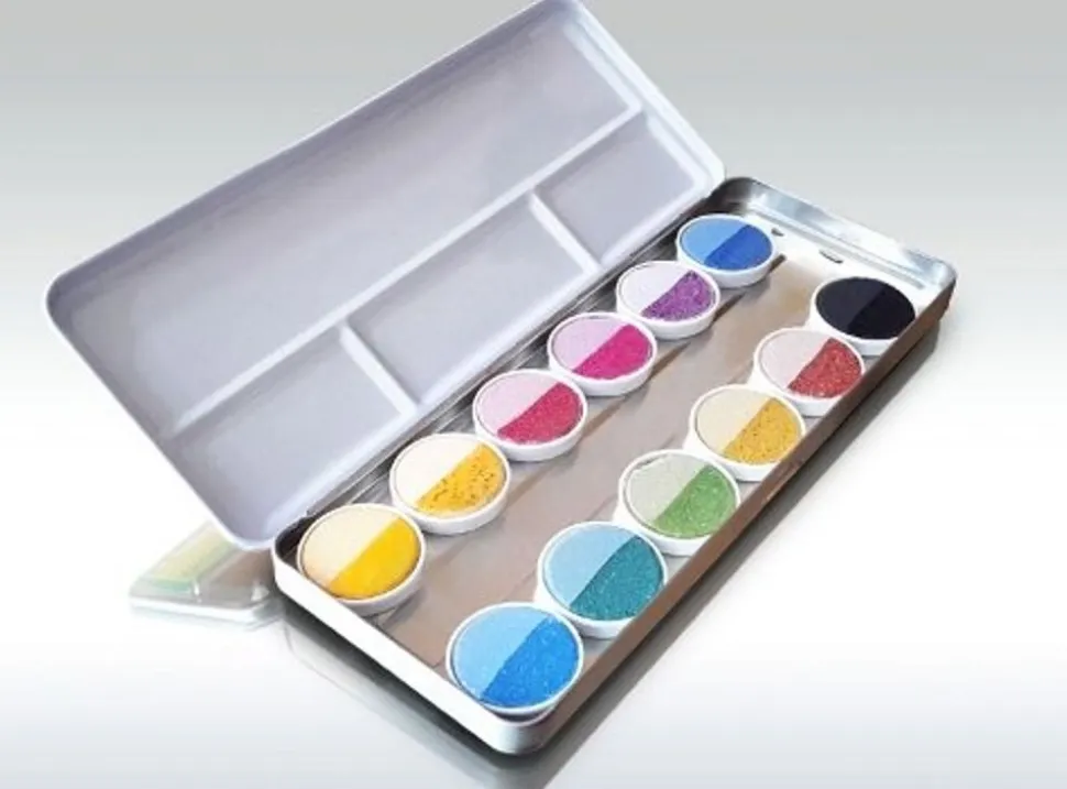 Vandfarver - 12 Stk.