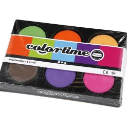 Vandfarver O5,7 Cm - Kulort, 6 Stk