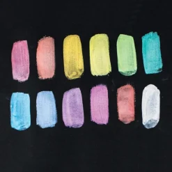 Vandfarver, Perlemor 12 Stk. + Akvarelblok