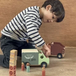 Varevogn Med Gummihjul