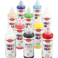 Vinduesmaling, 10 X 90 Ml.