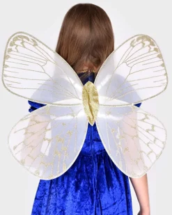 Vingesaet - Hvid/Guld