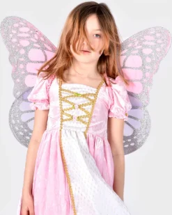 Vingesaet Med Solv Glitter