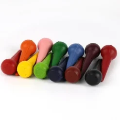 Voksfarver Drabe - 12 Stk.